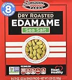 Sea Point Farms Edamame Dry Rstd Sea Salt 100 Cal 8-0.79 OZ Snack Packs.Net Wt.6.35 OZ. (180g)