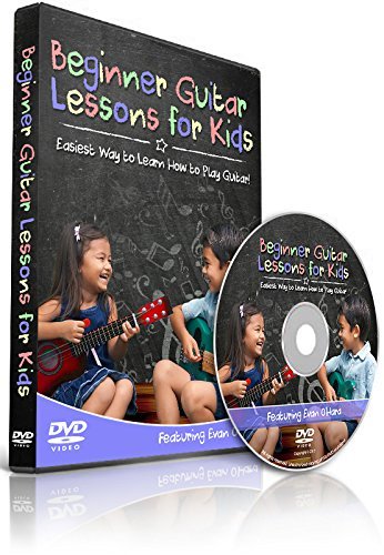 Book Cover Beginner Guitar Lessons DVD for Kids - Easiest Way to Learn How to Play Guitar