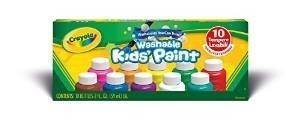 Book Cover Crayola Safe for Kids Washable Paint Set - 10ct Classic Colors