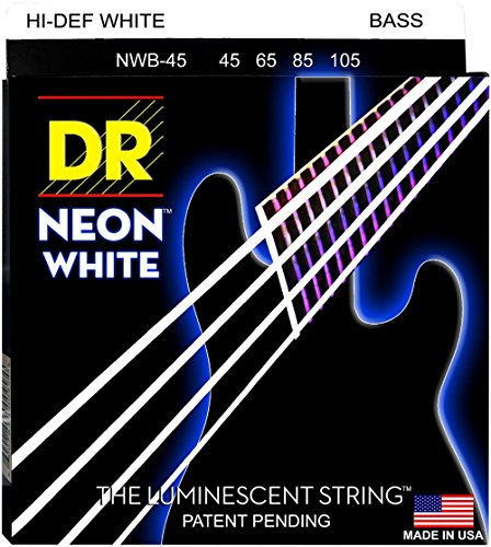 DR Strings HI-DEF NEON, Bass Guitar Strings (NWB5-45)
