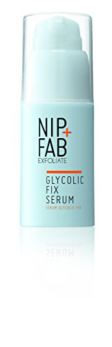 Nip + Fab Glycolic Acid Fix Serum for Face with Aloe Vera, AHA Anti-Aging for Fine Lines and Wrinkles, Refine Minimize Pores, Skin Toning, 1.01 Ounce