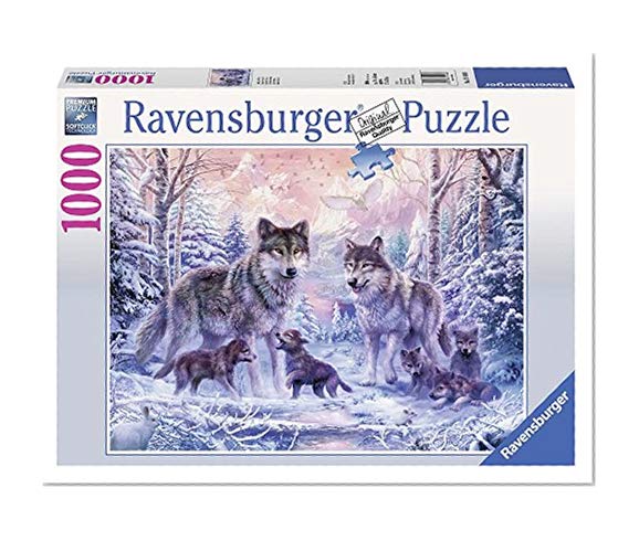 Ravensburger - 19146 - Puzzle Classique - Loups Arctiques - 1000 Pièces
