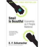 [ Small Is Beautiful: Economics as If People Mattered [ SMALL IS BEAUTIFUL: ECONOMICS AS IF PEOPLE MATTERED ] By Schumacher, E F ( Author )Oct-19-2010 Paperback