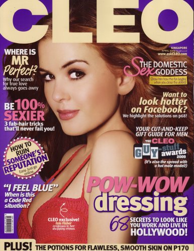 Cleo April 2009 Isla Fisher