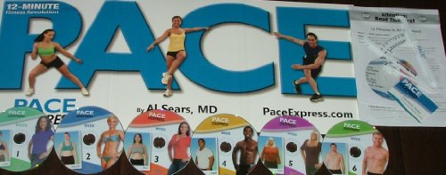 12-MINUTE Fitness Revolution by Al Sears MD/PACE EXPRESS KIT: 6 DVDs, 1 CD, booklet
