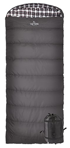 TETON Sports Fahrenheit XXL Sleeping Bag; Free Compression Sack Included