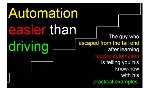 Automation easier than driving