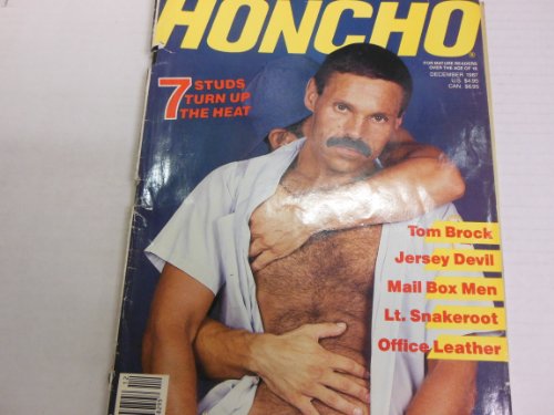 Honcho Gay Adult Magazine "Tom Brock" "Jersey Devil" Vol.10 No.12 1987