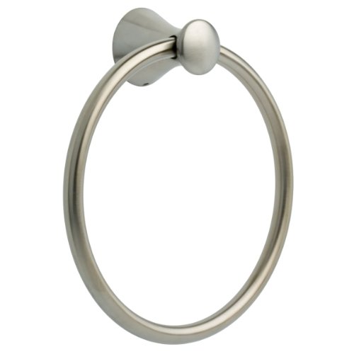 Book Cover Franklin Brass 139572 Somerset Bath Hardware Accessory Towel Ring, Satin Nickel