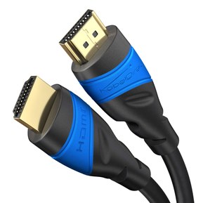 HDMI Cable 4K – 30ft – with A.I.S Shielding – Designed in Germany (Supports All HDMI Devices Like PS5, Xbox, Switch – 4K@60Hz, High Speed HDMI Cord with Ethernet, Black) by CableDirect 30 ft