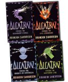Brandon Sanderson Alcatraz 4 Books Collection Pack Set RRP: Ã‚Â£27.96 (Alcatraz versus the Knights of Crystallia, Alcatraz versus the Scrivener's Bones, Alcatraz versus the Evil Librarians, Alcatraz versus the Shattered Lens)
