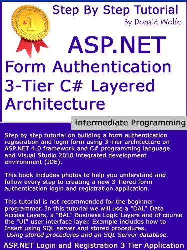 Web Form Authentication ASP.NET 3-Tier C#