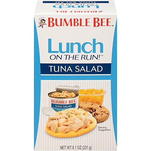 Bumble Bee, Lunch On The Run, Tuna Salad With Crackers, Diced Peaches & Cookie, 8.1 Ounceage