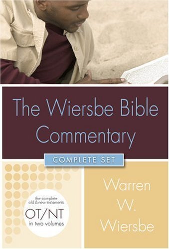 Wiersbe Bible Commentary 2 Vol Set W / CD Rom by Warren W. Wiersbe (November 2007)