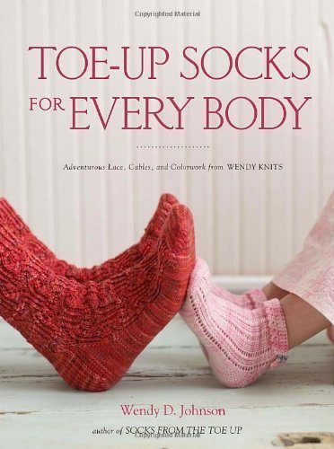 Toe-Up Socks for Every Body: Adventurous Lace, Cables, and Colorwork from Wendy Knits by Wendy D. Johnson (Mar 23 2010)