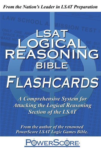 The PowerScore LSAT Logical Reasoning Bible Flashcards by PowerScore Test Preparation (Aug 1 2007)