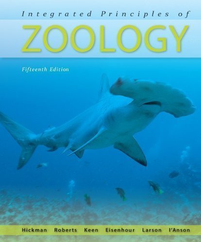 Integrated Principles of Zoology by Jr., Cleveland Hickman (Oct 1 2010)