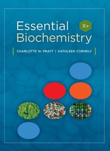 Essential Biochemistry by Charlotte W. Pratt (Dec 30 2009)