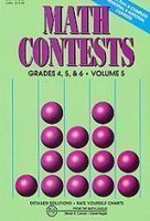Math Contests: Grades 4,5, and 6: School Years 1991-92 Through 1995-96 by Steven R. Conrad (May 1996)