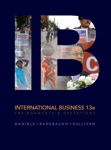 International Business (13th Edition) by John Daniels (Feb 15 2010)