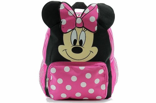 Book Cover Small Backpack - Disney - Minnie Mouse - Happy Face