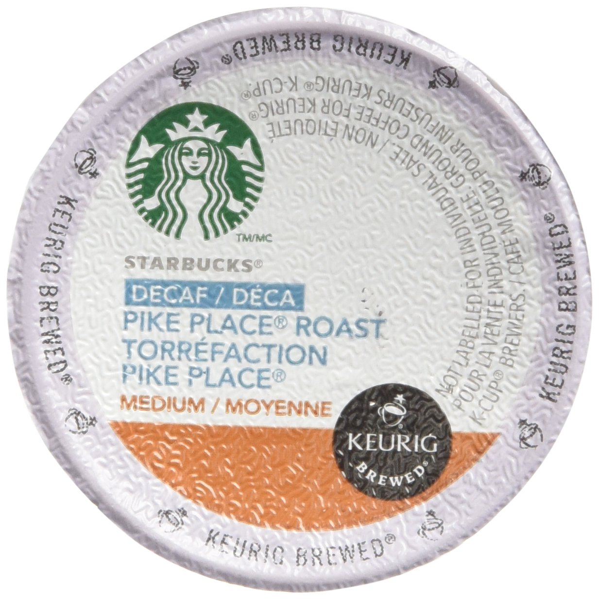 Book Cover Starbucks Decaf Pike Place Roast 48 K-Cups