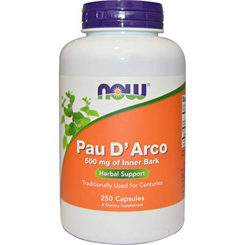 Now Foods PAU D Arco 500 mg 250 Capsules