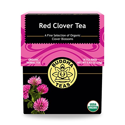 Book Cover Buddha Teas Red Clover Tea 18 Tea Bags