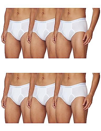 Hanes Men's 6-Pack FreshIQ Tagless Cotton Brief