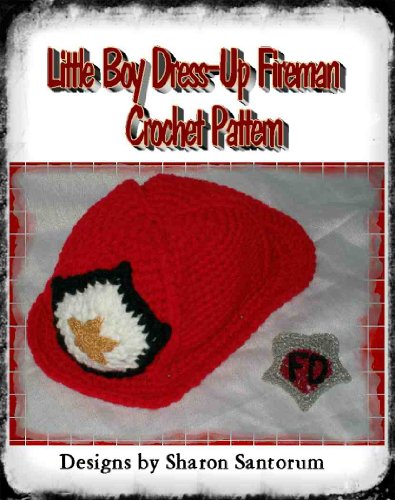 Little Boy Dress-Up Fireman Crochet Pattern