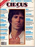 Circus Magazine KEITH RICHARDS Mark Farner BARBRA STREISAND POSTER Climax Blues Band FIREFALL Jimi Hendrix FOREIGNER September 29, 1977 C (Circus Magazine)