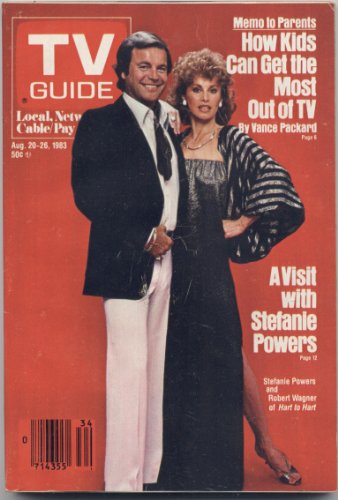TV Guide Vol. 31 No. 34 August 20-26, 1983 (Hart To Hart) Eastern Virginia Retail Edition