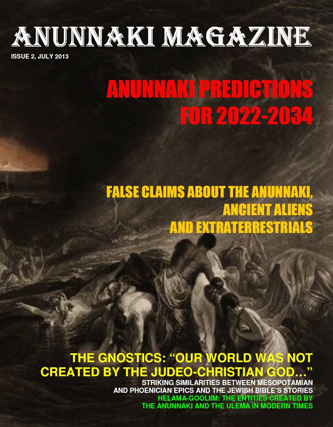 ANUNNAKI MAGAZINE. Issue 2 July 2013