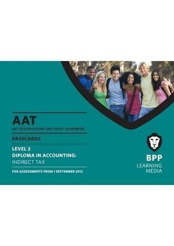 AAT - Indirect Tax: Passcard (L3) by BPP Learning Media (2012)
