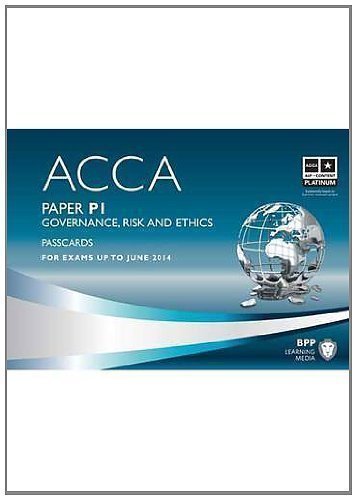 ACCA - P1 Governance, Risk and Ethics: Passcards by BPP Learning Media (2012)