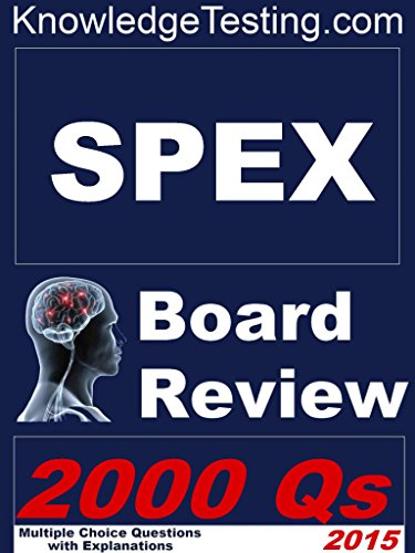 SPEX Board Review (Board Review for SPEX Book 1)