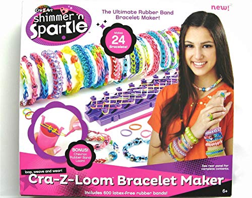 Cra-Z-Art Shimmer 'n Sparkle Cra-Z-Loom Bracelet Maker