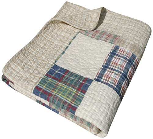 Book Cover Greenland Home GL-THROWOX Greenland Home Oxford Throws, Multicolor