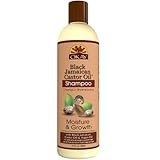 OKAY Black Jamaican Castor Oil Shampoo - Jamaican Castor Shampoo for Hair Health, Natural Moisturizing Cleanser to Strengthen & Restore Damaged Hair for Women & Men - 12 fl oz (Pack of 1)