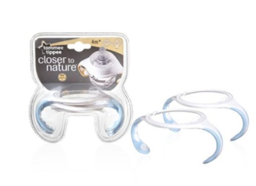 Tommee Tippee Closer to Nature Bottle Handles 2-Pack (Blue)