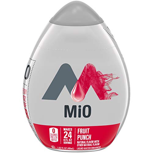 Book Cover MiO Fruit Punch Liquid Water Enhancer , Caffeine Free, 1.62 fl oz Bottle
