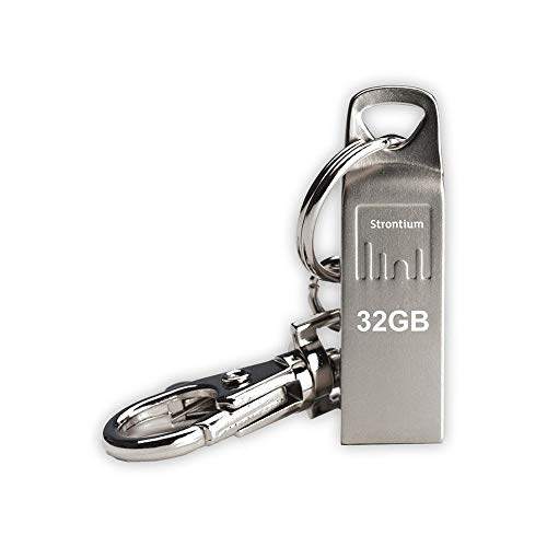 Strontium Ammo 32GB 2.0 USB Pen Drive (Silver)