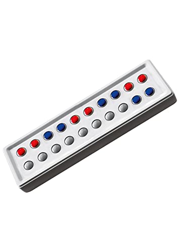 ArkiFACE ABACO 20 Tricolor Rot-Blau: Educational Toy - Abacus, Workbook, Educational Book, Class 1/2, Little Kid