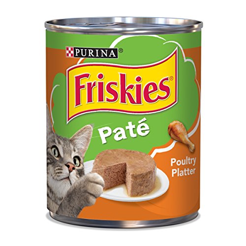 Purina Friskies Pate Wet Cat Food, Poultry Platter - (12) 13 oz. Cans