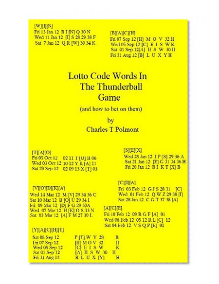 Lotto Codewords in The Thunderball Game (and how to bet on them)