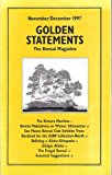 Golden Statements the Bonsai Magazine : The Kimura Machine; Dennis Makishima on Winter Silhouettes; Refining a Kishu-shimpaku; Ginko Biloba; the Frugal Bonsai (November/December 1997)