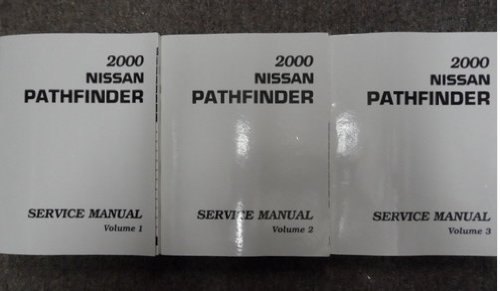 2000 Nissan Pathfinder Service Shop Repair Manual 3 Volume Set FACTORY OEM