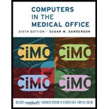Computers in the Medical Office by Sanderson, Susan [Mcgraw-hill,2008] [Paperback] 6TH EDITION