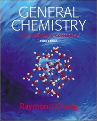 General Chemistry Essential Concepts by Chang, Raymond [McGraw-Hill Companies,2002] [Hardcover] 3rd Edition