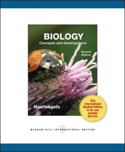 Biology Concepts and Investigations by Hoefnagels, Marielle [McGraw-Hill Europe,2011] [Paperback] 2nd Edition